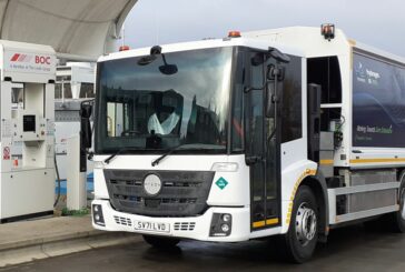 Hydrogen Fuel-cell Refuse Vehicles in the UK feature Allison 3000 Series transmissions