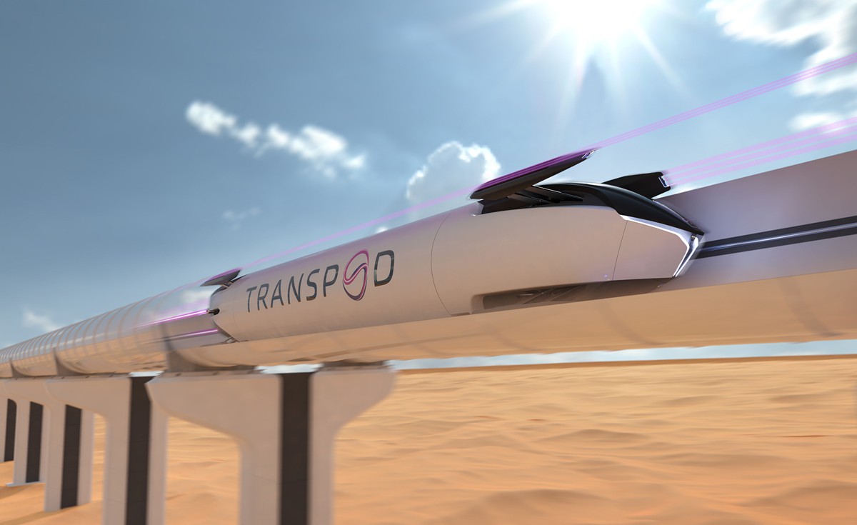 TransPod FluxJet promises transportation at over 1,000 km per hour