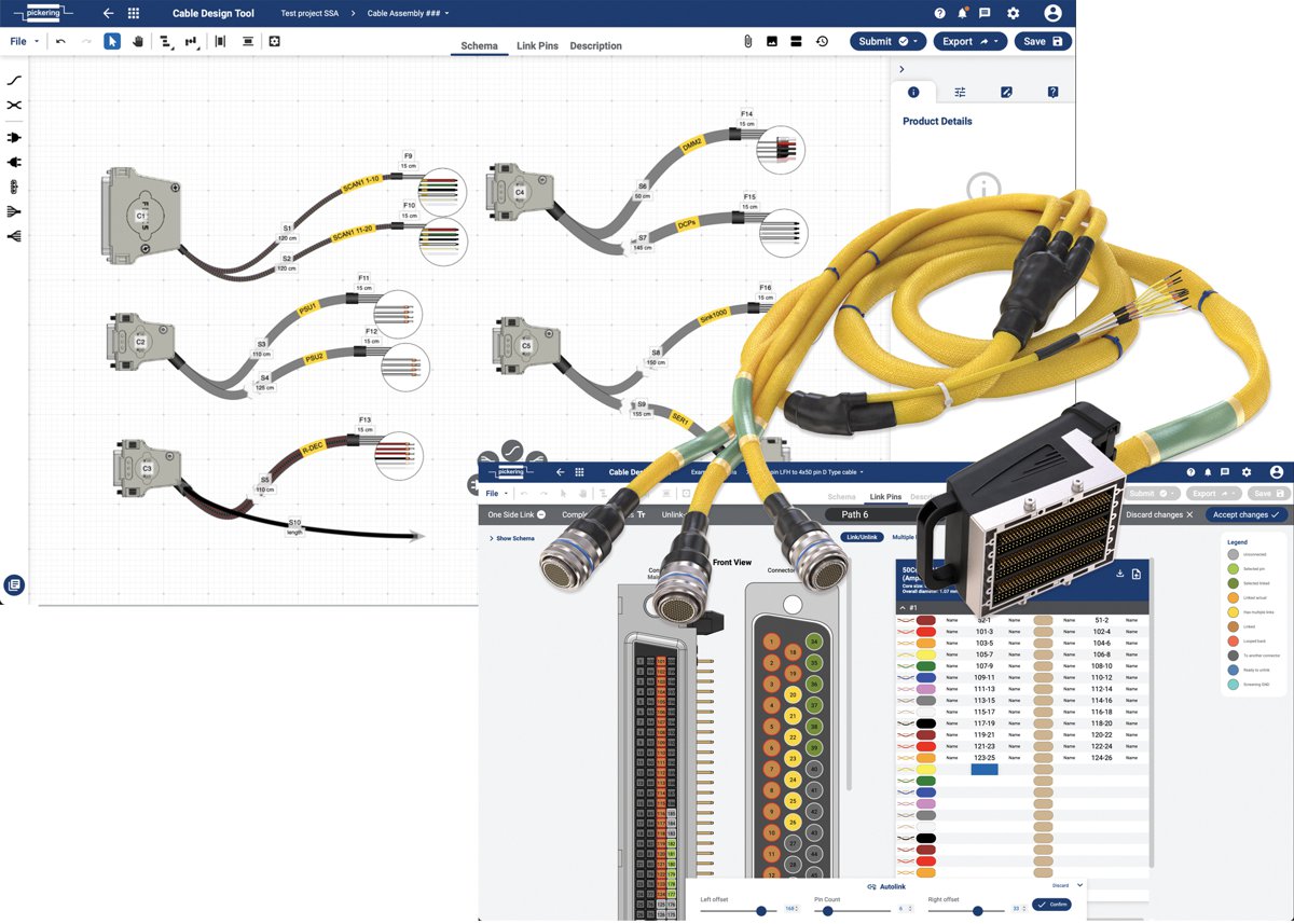 Pickering Interfaces free utility simplifies and accelerates cable design
